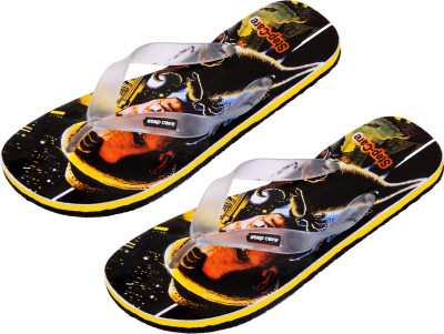

Indistar Flip Flops, Printed black