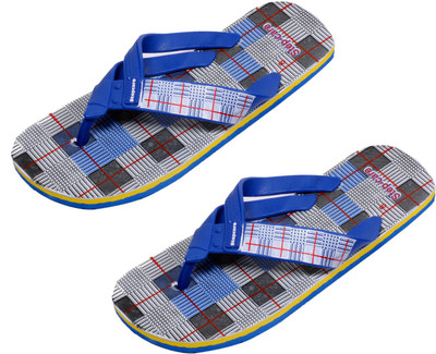 

Indistar Flip Flops, Blue check