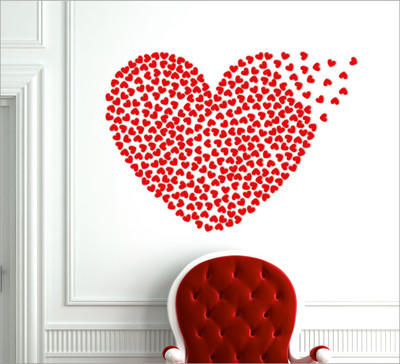 

Dakshita  Sticker Sticker(Pack of 100, Red