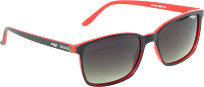 52% OFF on Image Rectangular Sunglasses(Black)