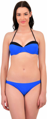 

N-Gal Solid Women's Swimsuit, Blue