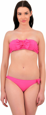 N-gal Noble Bikini Set Solid Women Swimsuit