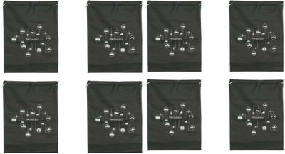 

Travelkhushi Shoe Pouch(Black)