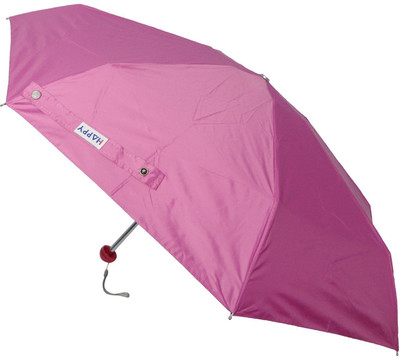 

Happy 5 Fold Premium With Silver Coating Umbrella Umbrella(Rose)