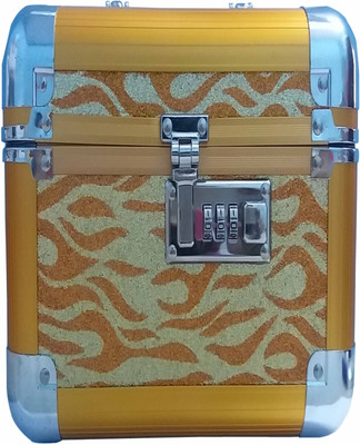 

Platinum Makeup & Jewellery Box (Golden) Makeup, Jewellery Vanity Box(Golden)