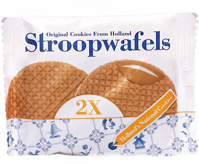 

Dutch Delights Stroopwafels Waffles(1200 g, Pack of 15)