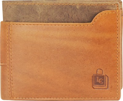 Le Craf Men Multicolor Genuine Leather Wallet(3 Card Slots)