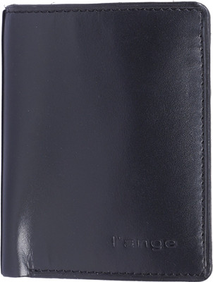 

l'ange Men Black Genuine Leather Wallet(12 Card Slots)
