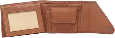 

Rapidcostore Men Tan Artificial Leather Wallet(4 Card Slots)