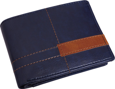 

white bear Boys Grey Artificial Leather Wallet(3 Card Slots), Blue