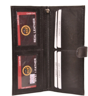 

Southpole Fashions Women Black Artificial Leather Wallet(4 Card Slots)