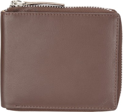 

Teakwood Men Brown Genuine Leather Wallet(5 Card Slots)