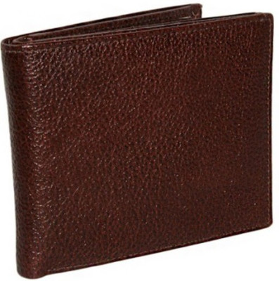 

Shopping Store Men Brown Genuine Leather Wallet(5 Card Slots)