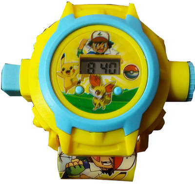 

SS Traders Cute Pokeman 24 projector images Watch - For Boys