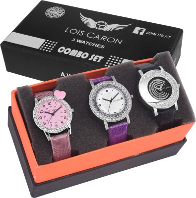 Lois Caron LCS-6004 WOMENS & GIRLS COMBO COMBO WATCHES Watch  - For Women   Watches  (Lois Caron)