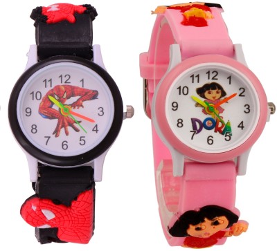SS Traders Kids Watch Spiderman, Dora Watch  - For Boys & Girls   Watches  (SS Traders)
