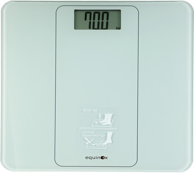 

Equinox Qba Digital Personal Weighing Scale(Grey)