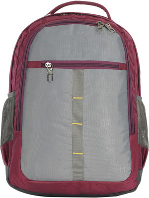 

Good Friend Contingent Waterproof Backpack(Purple, Grey, 17 inch)
