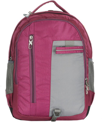 

Good Friend Casual Waterproof Backpack(Purple, 19 inch)
