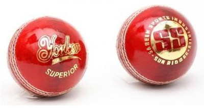 

SS Yorker Cricket Leather Ball(Pack of 6, Red)