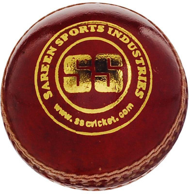 

SS Swinger Cricket Leather Ball(Pack of 2, Red)