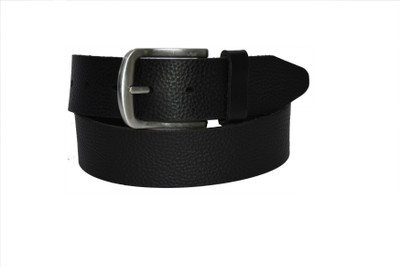 

Pellezzari Men Casual Black Genuine Leather Belt