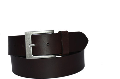 

Pellezzari Men Casual Brown Genuine Leather Belt