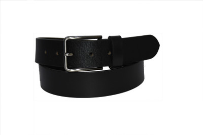 

Pellezzari Men Casual Black Genuine Leather Belt