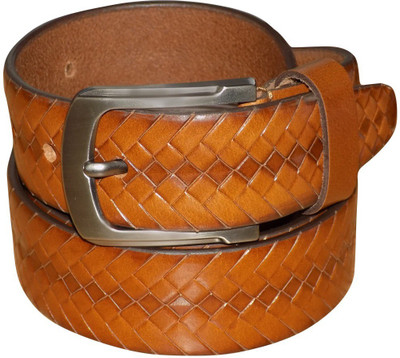 

Style 98 Men Formal, Party Tan Genuine Leather Belt