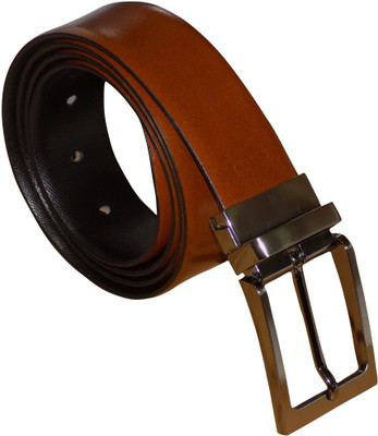 

Style 98 Men Formal, Party Black, Brown Genuine Leather Reversible Belt
