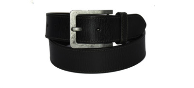 

Pellezzari Men Casual Black Genuine Leather Belt