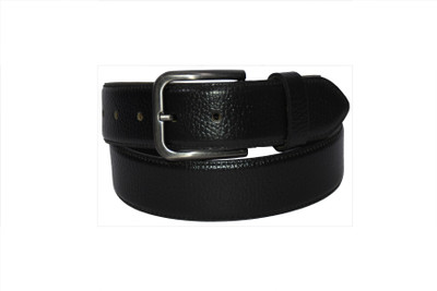 

Pellezzari Men Casual Black Genuine Leather Belt