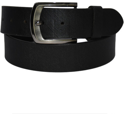

Pellezzari Men Casual Black Genuine Leather Belt