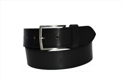 

Pellezzari Men Casual Black Genuine Leather Belt