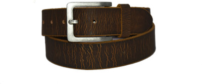 

Pellezzari Men Casual Brown Genuine Leather Belt