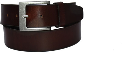 

Pellezzari Men Casual Tan Genuine Leather Belt