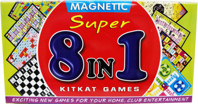 

Muren 8 in 1 Magnetic Family Board Game