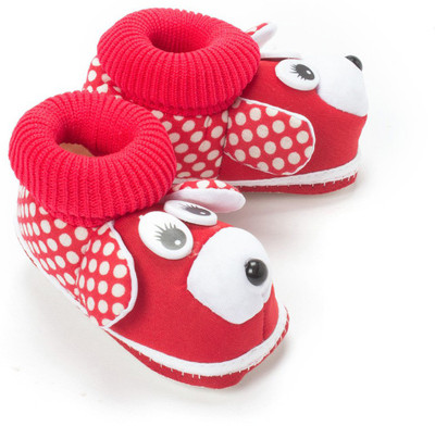 

Visach Booties(Toe to Heel Length - 11 cm Red)