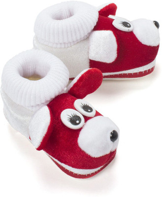 

Visach Booties(Toe to Heel Length - 11 cm Red)