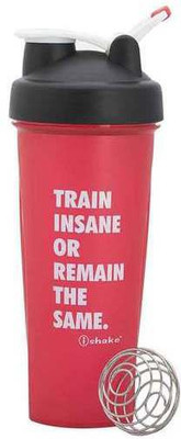 

GSS Warrior 600 ml Shaker(Pack of 1, Red, Black), Black;red