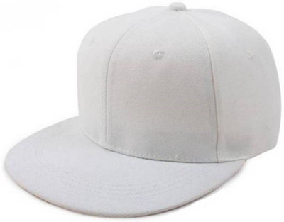 SAIFPRO Plain White HipHop Cap SAIFPRO Plain White HipHop Cap