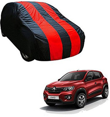 Autowheel Car Cover For Renault Kwid (Without Mirror Pockets)(Red, Blue)