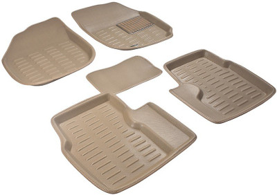 Printo Fine India PVC (Polyvinyl Chloride) 3D Mat For  Maruti Suzuki Swift(Beige)