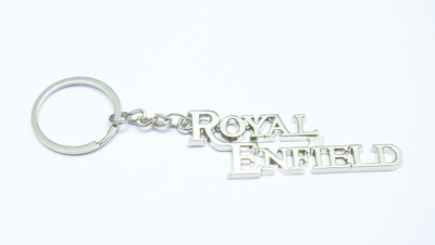 

JOSHISNEST matelic silver royal enfield key Ring Key Chain(Silver)