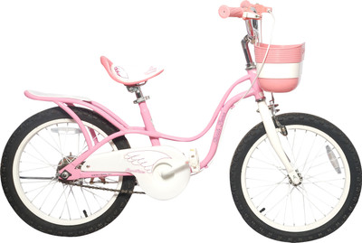 

Royal Baby Little Swan 18 Inches Pink 18 T Single Speed Recreation Cycle(Pink)