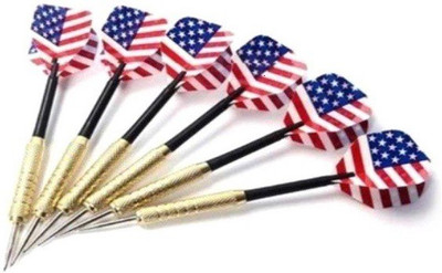 

skera Skera BRITISH BULL DARTS (PACK OF 6) Steel Tip Dart(Multicolor, Pack of6)