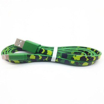 

Wonder World ® Militery Fast Data Sharing Cord (Lightning)iOS 5/6 Limited Edition® Sync & Charge Cable(Multicolor)