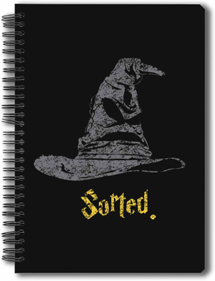

MCSIDRAZZ A5 Notebook(Mc Sid Razz Official "Harry Potter"- Sorted Notebook licensed by Warner Bros…, Multicolor)