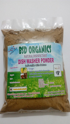 

BSD Organics Natural Dish wash Cleaning Powder - 200 gm Dishwashing Detergent(1 g)