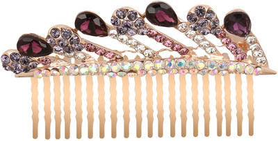 

Pink Rose Charm Hair Pin(Multicolor)